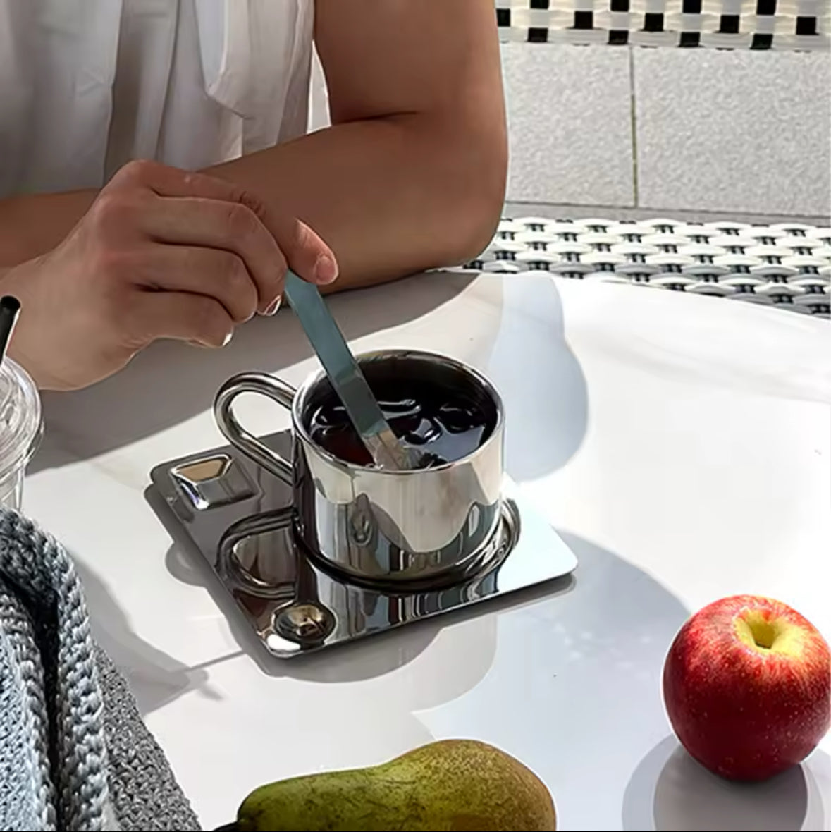 Eclipse Stainless Steel Coffee Set