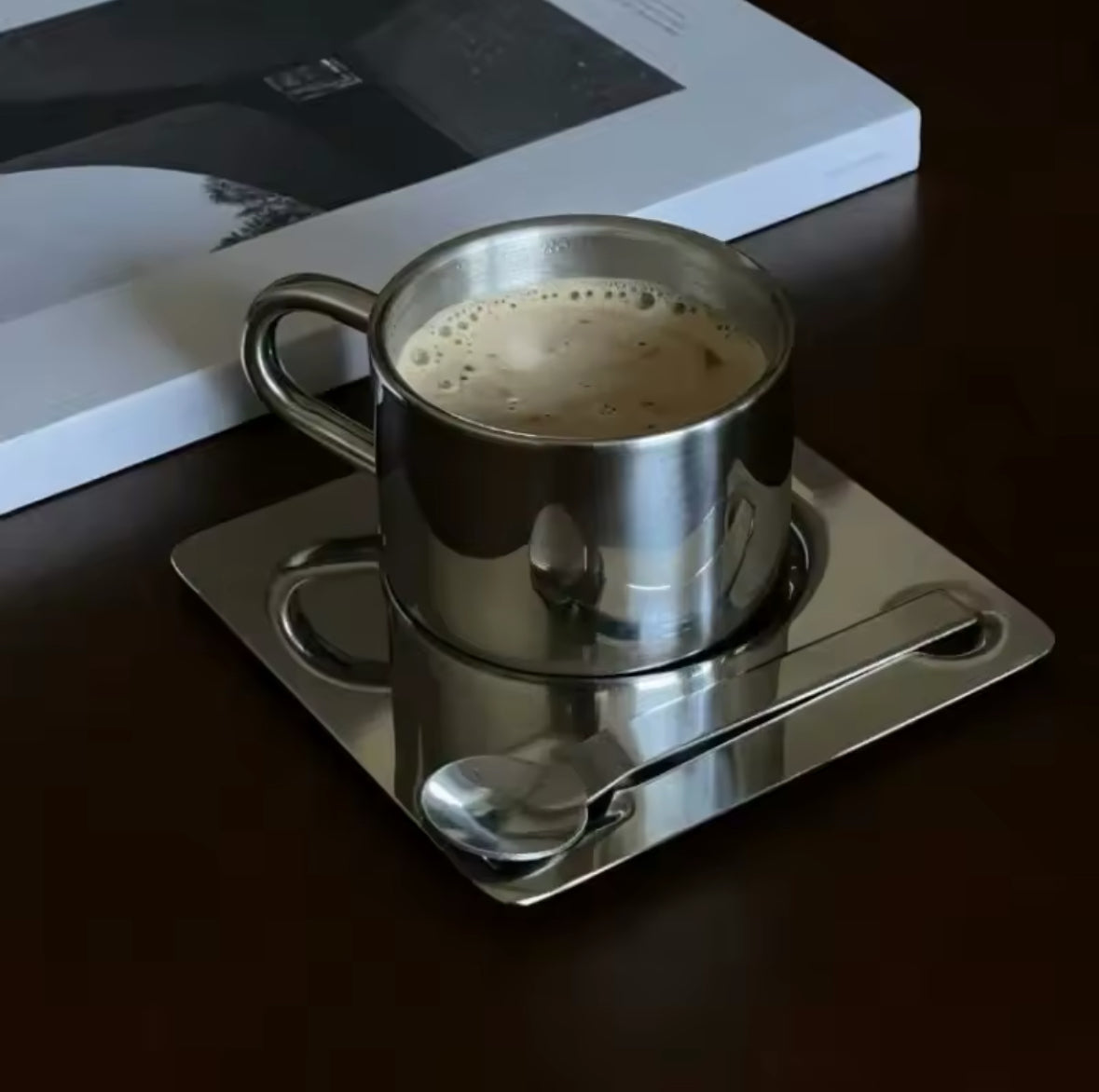 Eclipse Stainless Steel Coffee Set