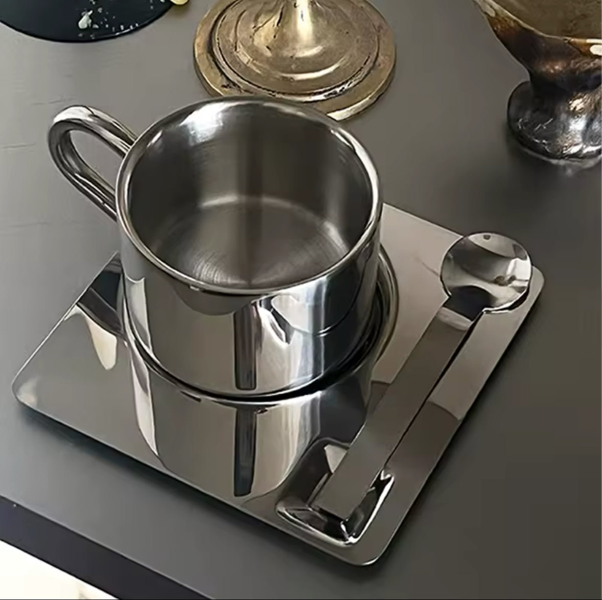 Eclipse Stainless Steel Coffee Set