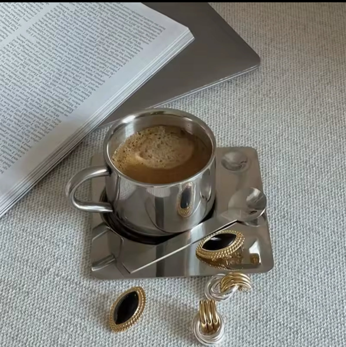 Eclipse Stainless Steel Coffee Set