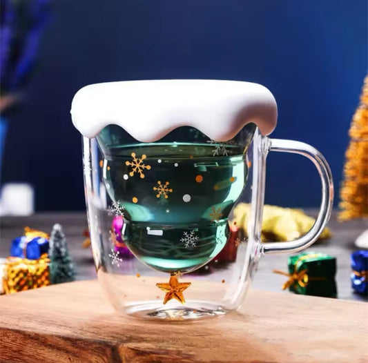 Winter Wonderland Glass Mug