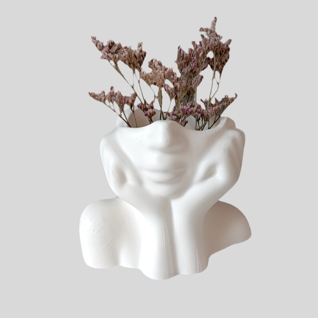 Elysian Face – Ästhetische Keramikvase