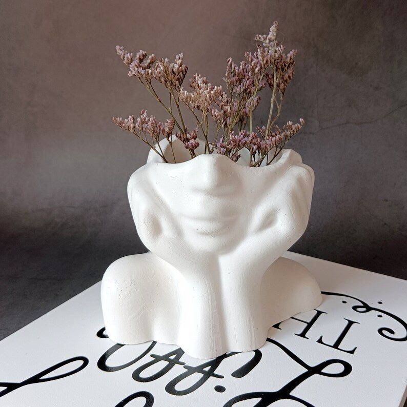 Elysian Face – Ästhetische Keramikvase