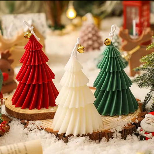 Festive Glow Tree Candle