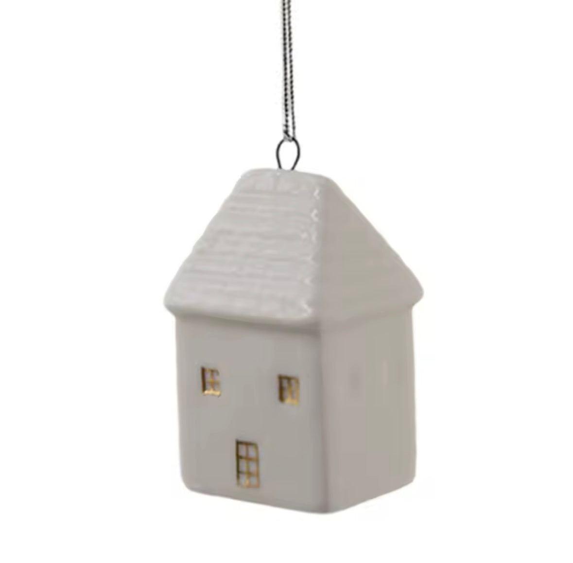 Winter Charm Ceramic Ornaments